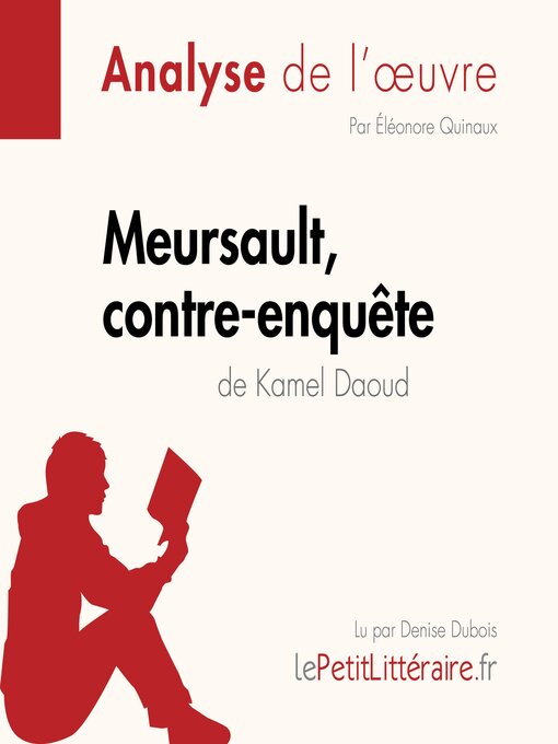 Title details for Meursault, contre-enquête de Kamel Daoud (Fiche de lecture) by lePetitLitteraire - Available